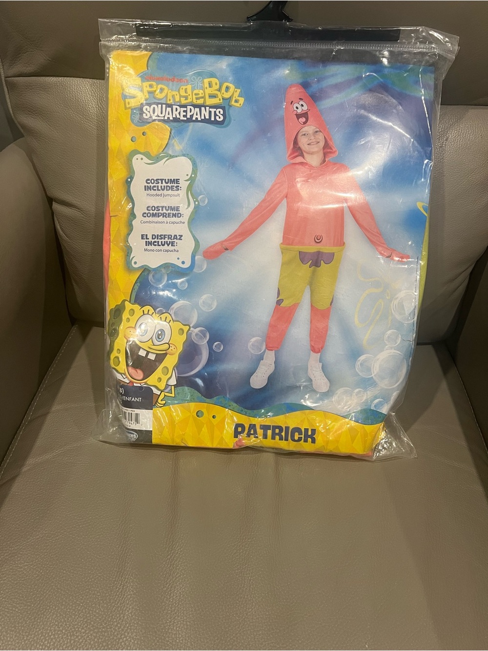 SpongeBob SquarePants Patrick Star Costume - Pink and Yellow